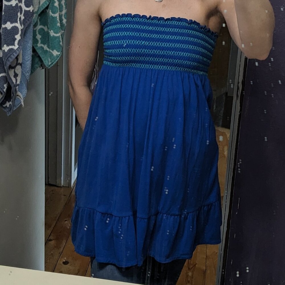 Kirra medium sleeveless tube top dress cover up